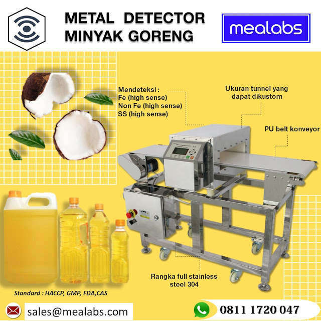 Metal Detector Minyak Goreng