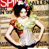 Lily Allen in Spin Magazine Cover Girl - February 2009