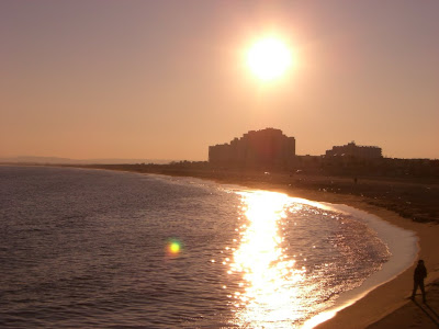 Beach of Empuriabrava in La Costa Brava