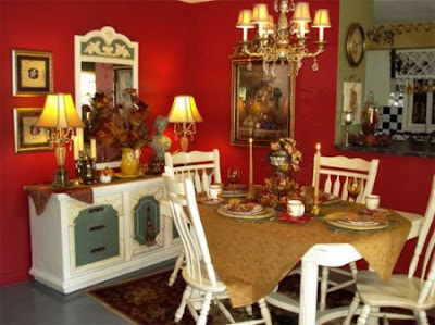 Country French Dining Room Furniture on At Home In The Country