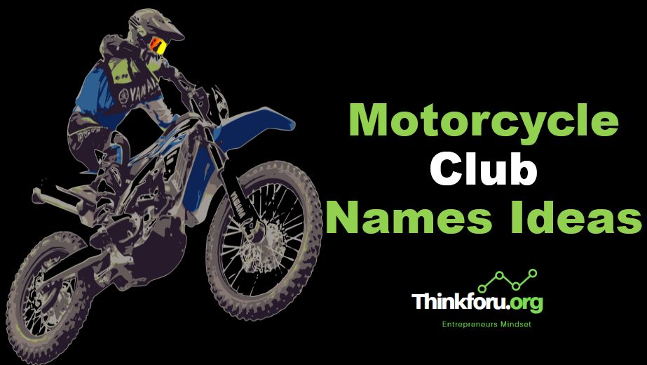 Motorcycle Club Names Ideas : 1000+ Best Catchy and Unique Name Suggestions  for Motorcycle Club