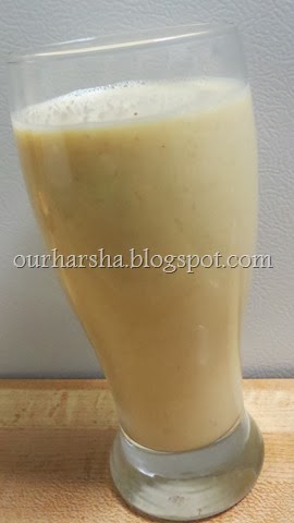 Peach oats milkshake (2)