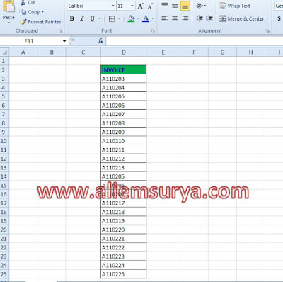 Fungsi Countif Untuk Cek Duplikasi Data Yang Diinput