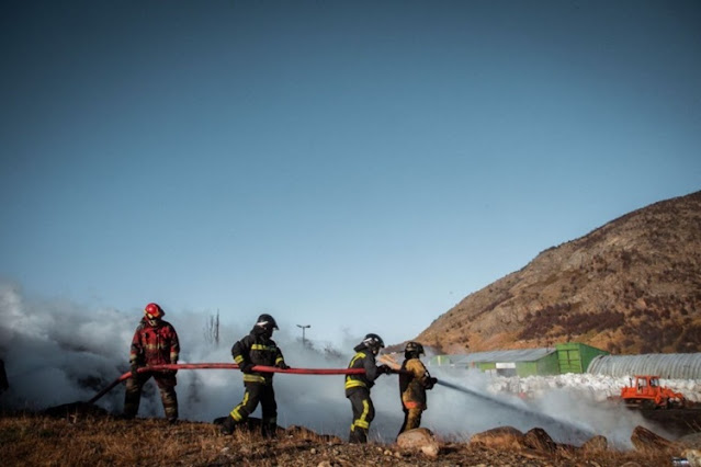 Incendio controlado, se esperan las pericias no se descarta un atentado