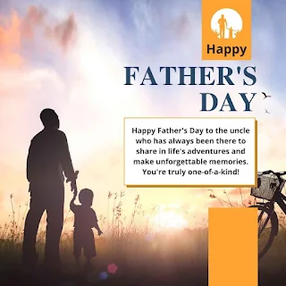 Image of Happy Father's Day Messages for Uncle with Images
