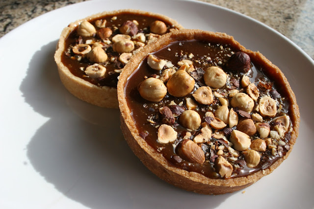 Floriole's Milk Chocolate & Salted Caramel Hazelnut Tart