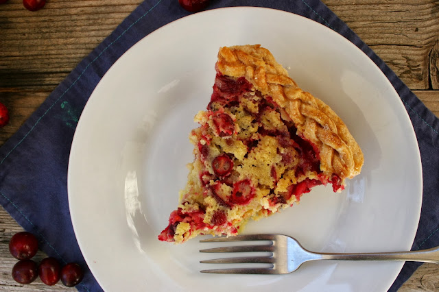 Hoosier Mama's Cranberry Chess Pie 