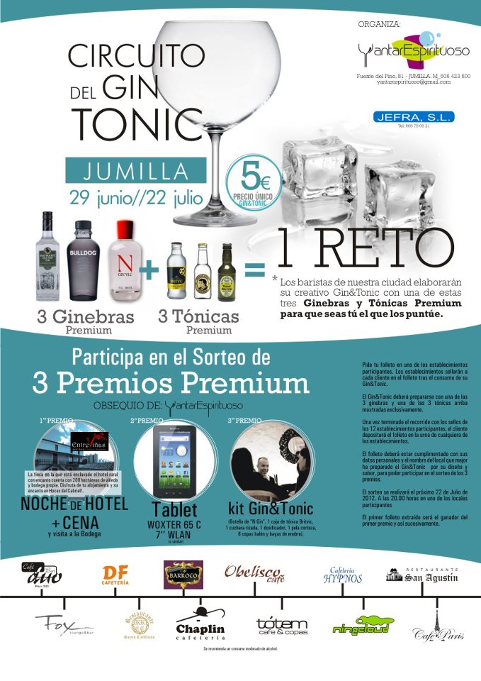 Circuito del Gintonic en Jumilla...