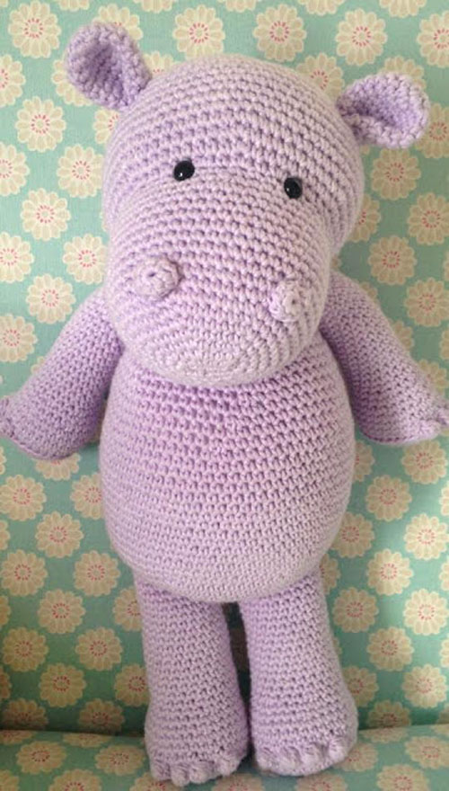 Happy Hippo - Free Crochet Amigurumi