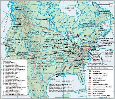 Map Of Europe To North America