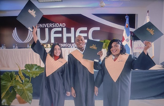    UFHEC gradúa nuevos profesionales en Moca, entre ellos en Administración Empresas Turísticas y otras ramas