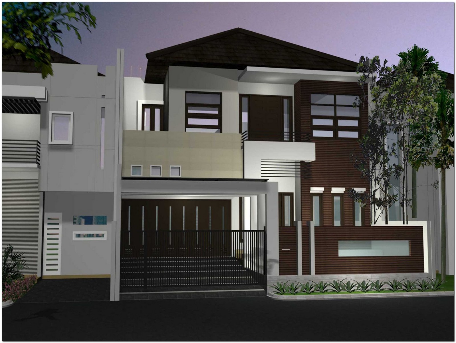 30 Model Desain Rumah 2 Lantai Minimalis