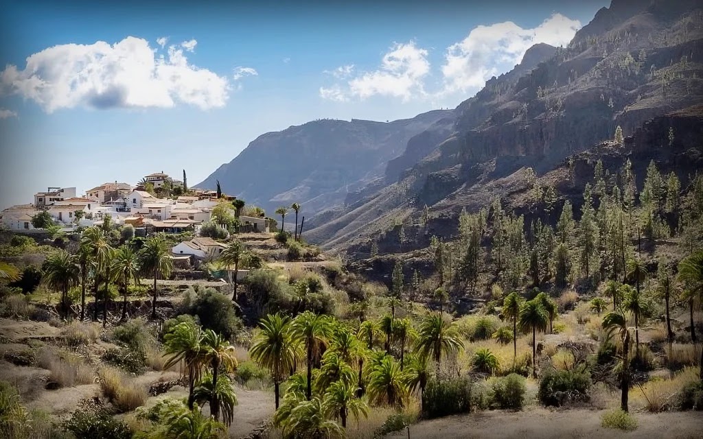 Barranco de Fataga (Imagen de Archivo).