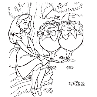 Humpty Dumpty coloring pages