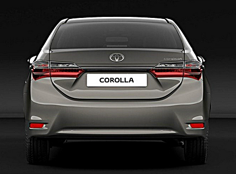 2017 Toyota Corolla Facelift European 