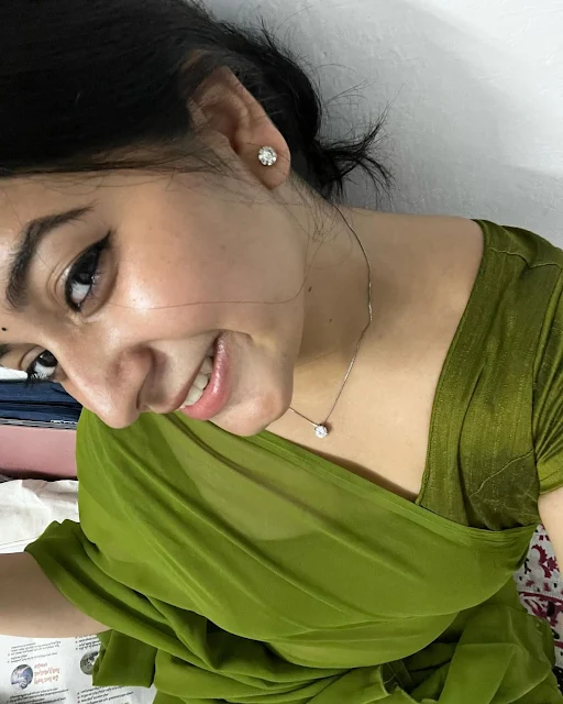 Kanduri Sudha Stuns in Green Saree