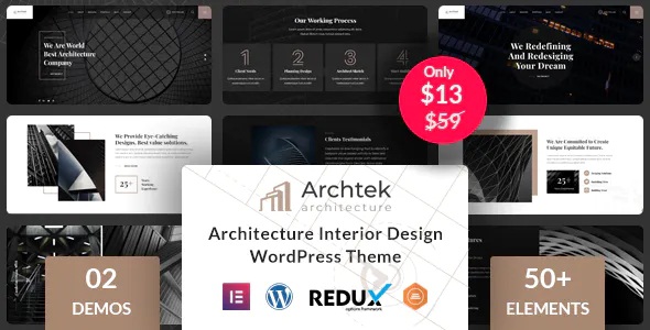 Architecture Interior Design WordPress Template