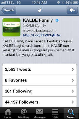 @KalbeFamily Kalbe Family Indonesia Verified Twitter Account