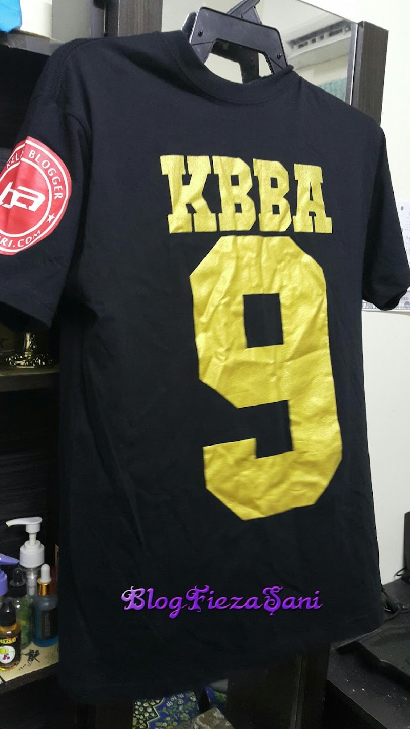 Yeay!!!dapat dah t-shirt KBBA9