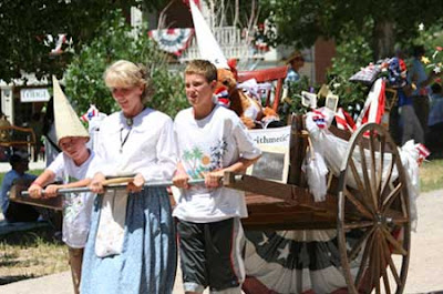 There will be many acts during the pioneer day parade for everyone to enjoy.
