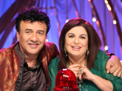 Anu Malik and Farah Khan