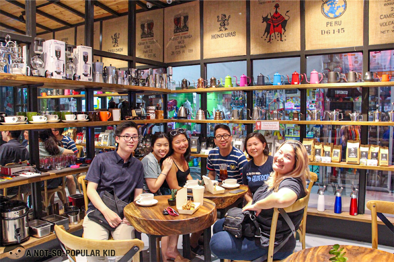 Renz Cheng and friends in Blue Wonder Cafe