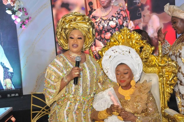 Stunning Looks At Madam Joko Oni's 70th Birthday In Lagos