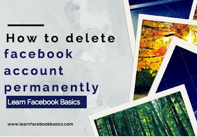 How to delete faceɓook account permanently