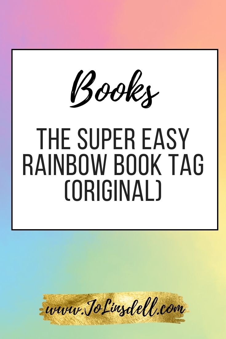 The Super Easy Rainbow Book Tag (Original)