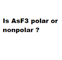 Is AsF3 polar or nonpolar ?