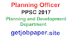 Past Paper of Planning Officer 2017