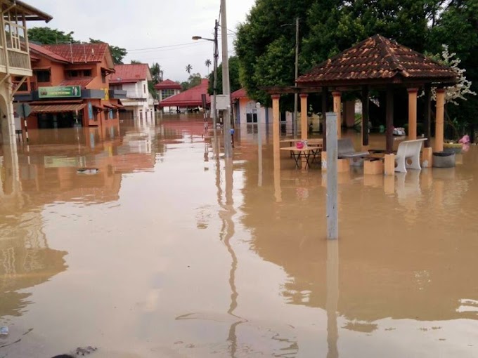 Musibah Banjir Terburuk Tahun 2014 Melibatkan 6 Buah Negeri(Foto Gambar)