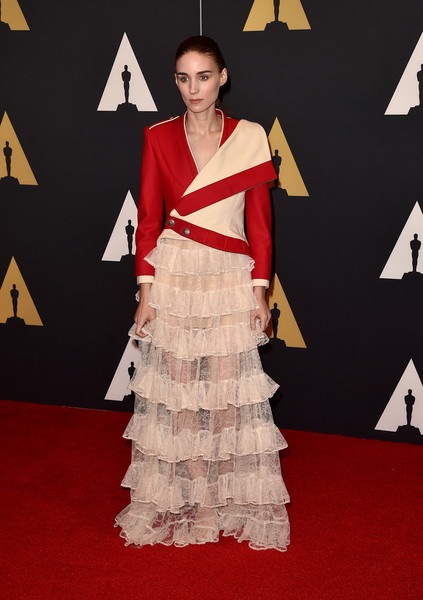 Rooney Mara attends the Academy of Motion Picture Arts and Sciences