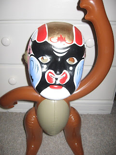 crazy chinese monkey mask