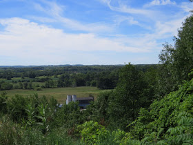 view from Fort Hill Ganondagan