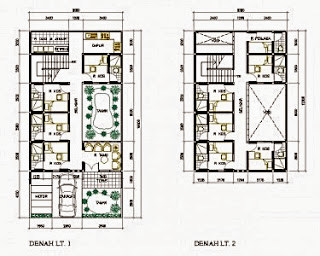 50+ Contoh Gambar Denah Rumah Minimalis - Rumah Minimalis