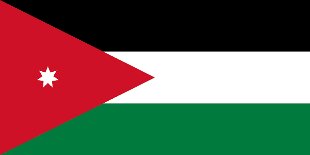 Bendera negara Yordania