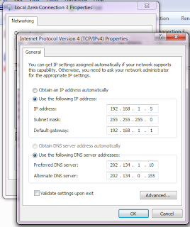 Cara Setting IP Jaringan dan Workgroup di Windows 7