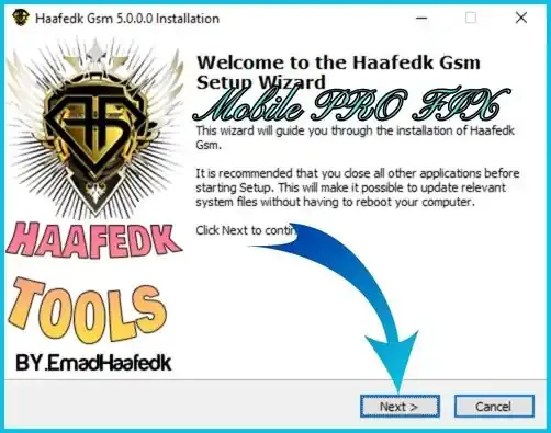 haafedk gsm installation