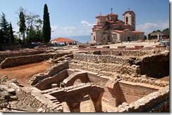 Macedónsko 2010, Ochrid, kláštor sv. Klimenta (sv. Pantelejmon)