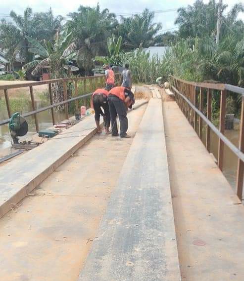 Tokoh Masyarakat Luhak Kepenuhan Ucapkan Terimakasih Pada Dinas PUPR Rohul, Sukses Dalam membagun Jembatan Uso Ulak Patian