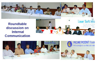 Roundtable discussion on internal communication