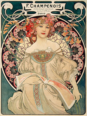 Alfons Mucha, Manifesto pubblicitario