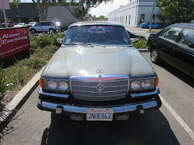 1979 Mercedes Benz with new paint from Almost Everything Auto Body.