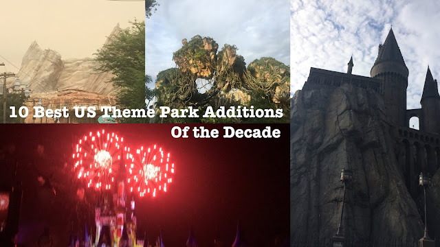 10 Best US Theme Park Additions of the Decade 2010s