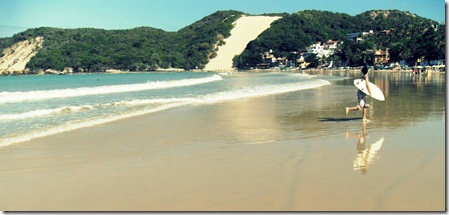 surfista no morro do careca