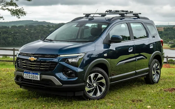 Nova Chevrolet Spin 2025 - fotos, preços, consumo e ficha técnica