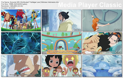 Download Film One Piece Episode 585 (Sichibukai! Trafalgar Law!) Bahasa Indonesia