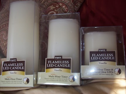 Giveaway: 3 Enjoy Lighting Flameless LED Candles