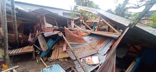 Adik Kakak dari Keluarga Andarek Jadi Korban Jiwa Tertimpa Tembok Rumah di Pantai Enggros